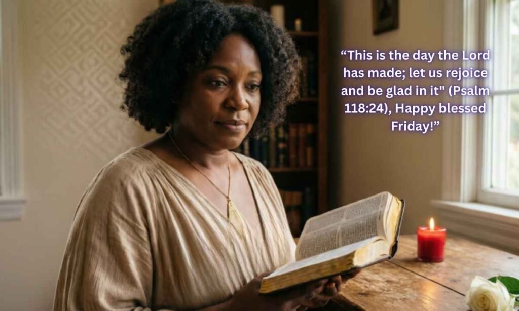 African American Friday Blessings with Bible Verses