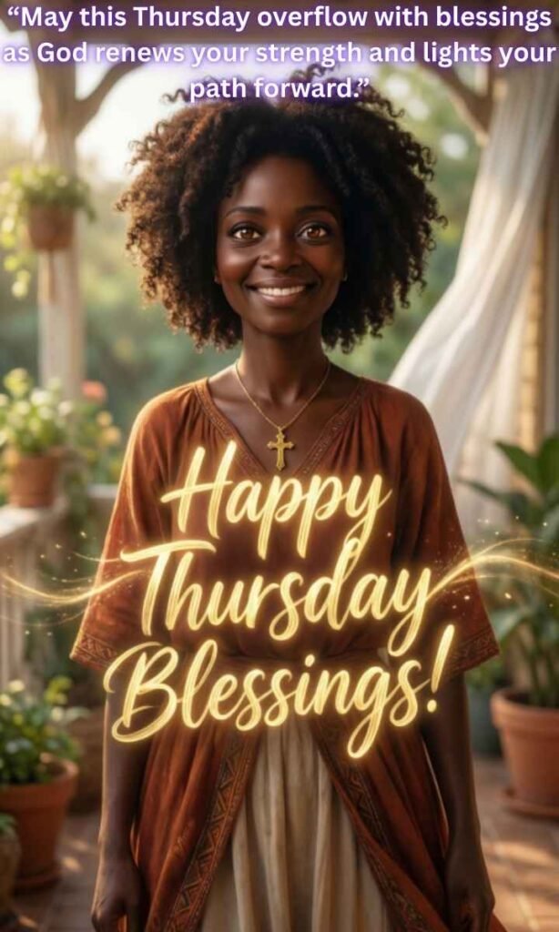 African American Thursday Blessings GIF