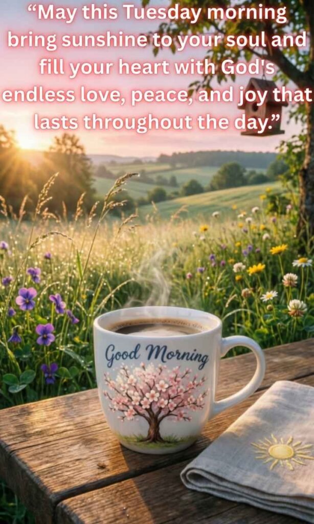 Beautiful Good Morning Tuesday Blessings
