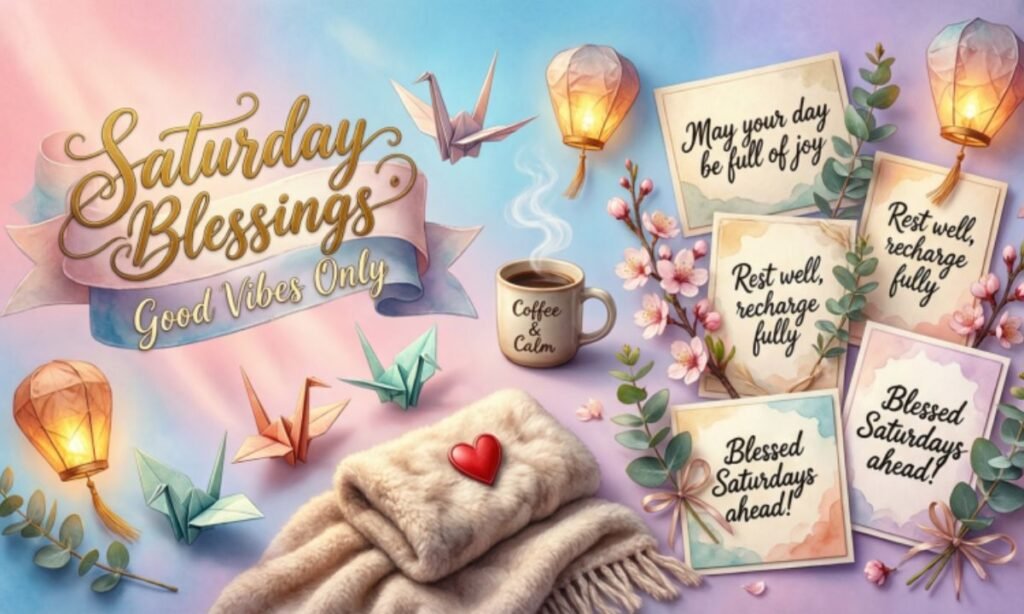 Beautiful Saturday Blessings Images & Greetings Collection