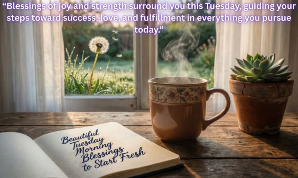 Beautiful Tuesday Morning Blessings to Start Fresh