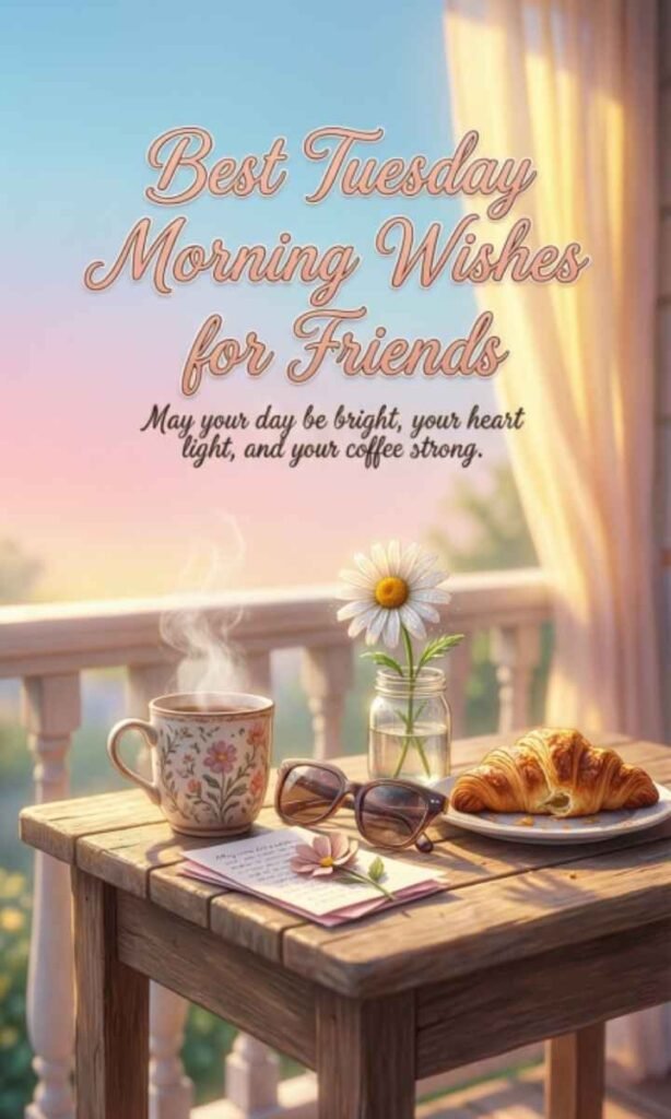 Best Tuesday Morning Wishes for Friends