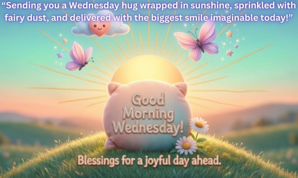 Cute and Happy Good Morning Wednesday Blessings Messages

