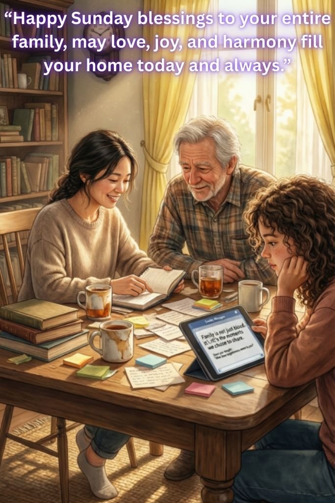 Family and Togetherness Sunday Messages