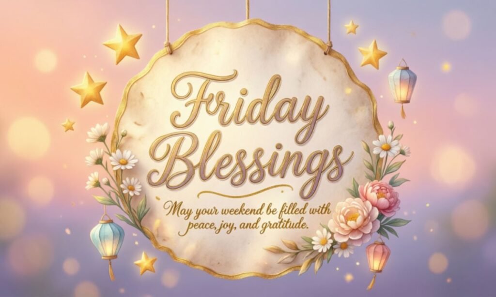 Friday Blessings Images and Pictures to Share