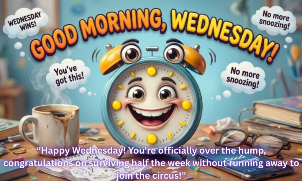 Funny Good Morning Messages for Wednesday