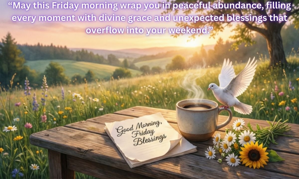 Good Morning Friday Blessings