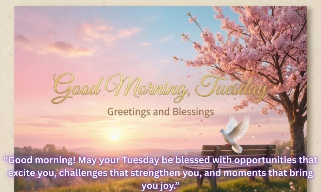 Good Morning Tuesday Greetings and Blessings