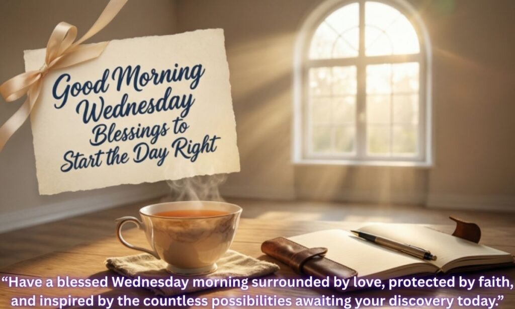 Good Morning Wednesday Blessings to Start the Day Right