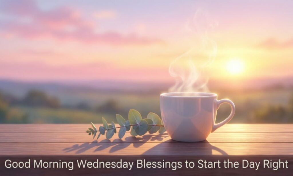 Good Morning Wednesday Blessings to Start the Day Right