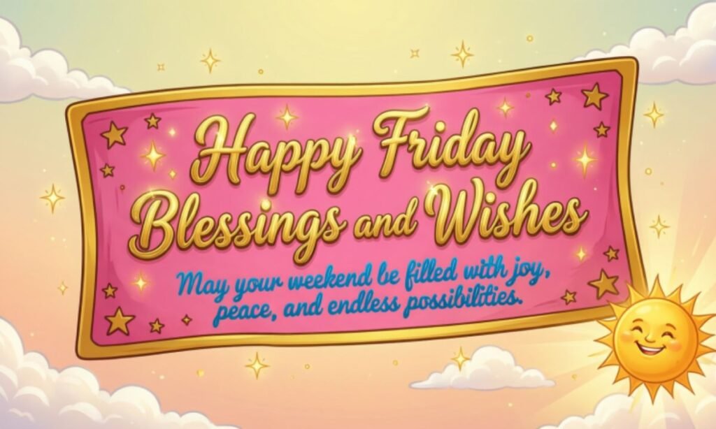 Happy Friday Blessings and Wishes