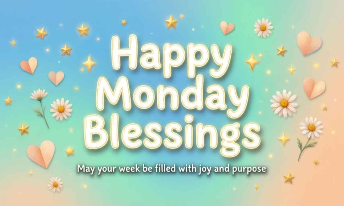 Happy Monday Blessings