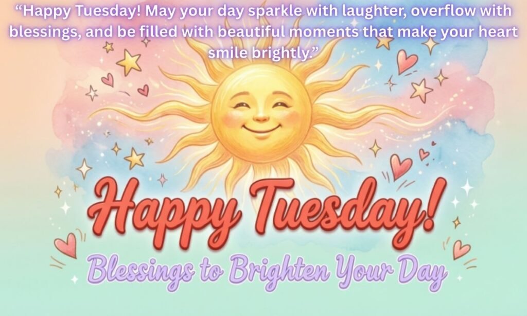 Happy Tuesday! Blessings to Brighten Your Day