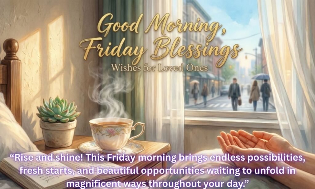 Heartfelt Good Morning Friday Blessings Wishes for Loved Ones