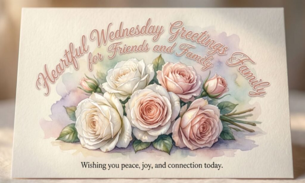 Heartfelt Wednesday Greetings for Friends and Family