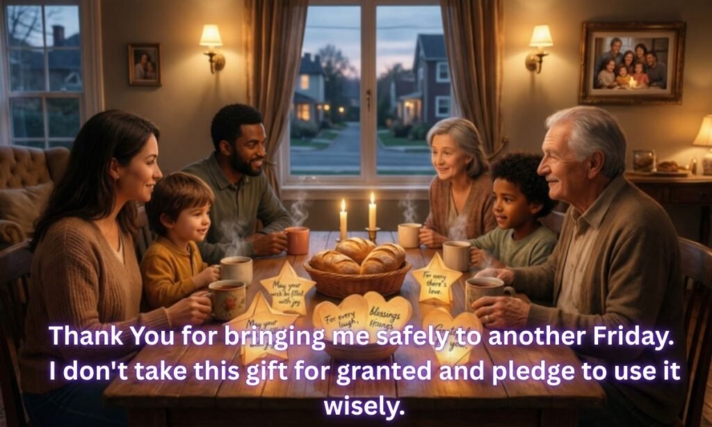 Heartwarming Friday Blessings for Family and Friends