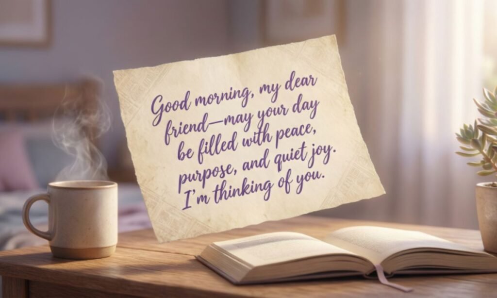 How to Send a Meaningful Good Morning Prayer for a Friend