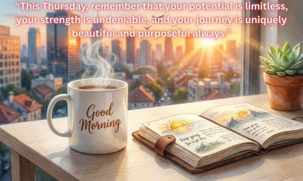 Motivational Good Morning Thursday Blessings Messages for Work and Life