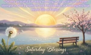 Saturday Blessings
