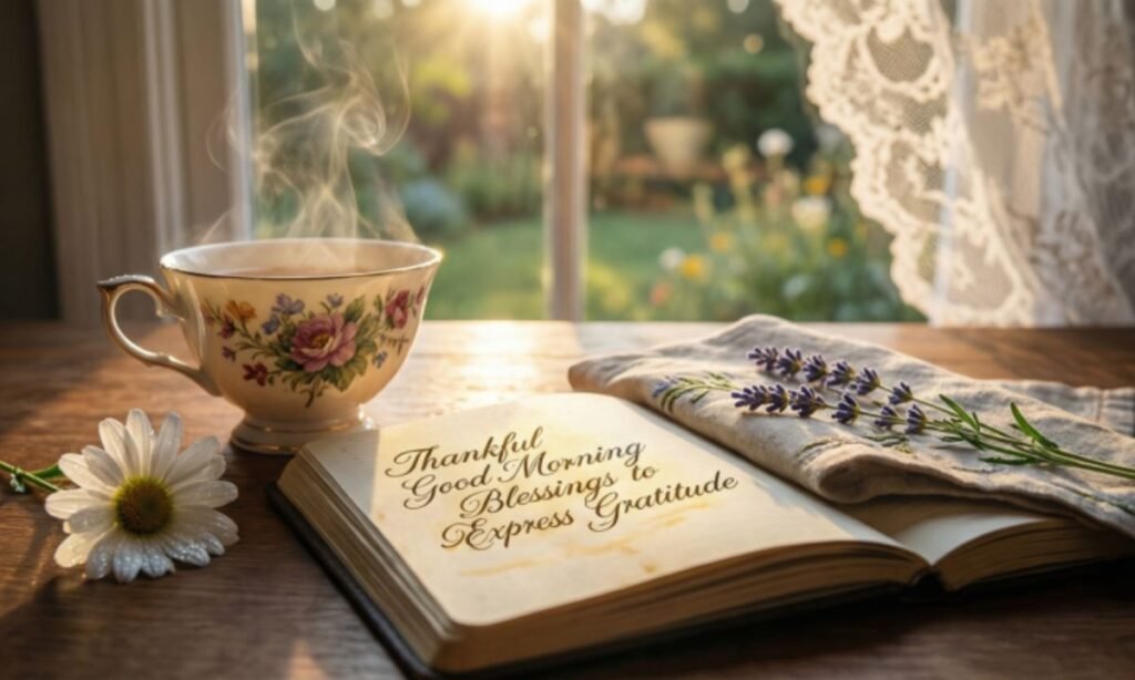 Thankful Good Morning Blessings to Express Gratitude