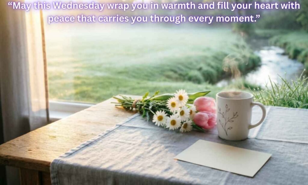 Beautiful Wednesday Morning Blessings:
May this Wednesday wrap you in warmth and fill your heart with peace that carries you through every moment.