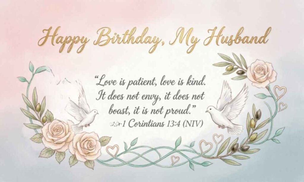 Bible Verse For Husband's Birthday Image
