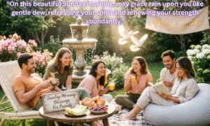 Sunday Morning Blessings For Friends: Sunday Morning Blessings For Friends.